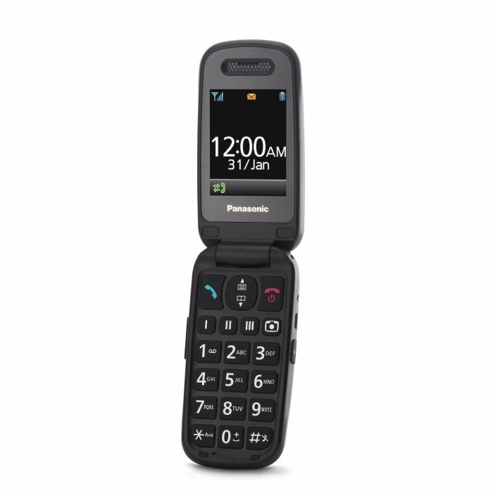 Teléfono Móvil para Mayores Panasonic KX-TU446EXG 2,4" 4 Teléfono Móvil para Mayores Panasonic KX-TU446EXG 2,4" 4