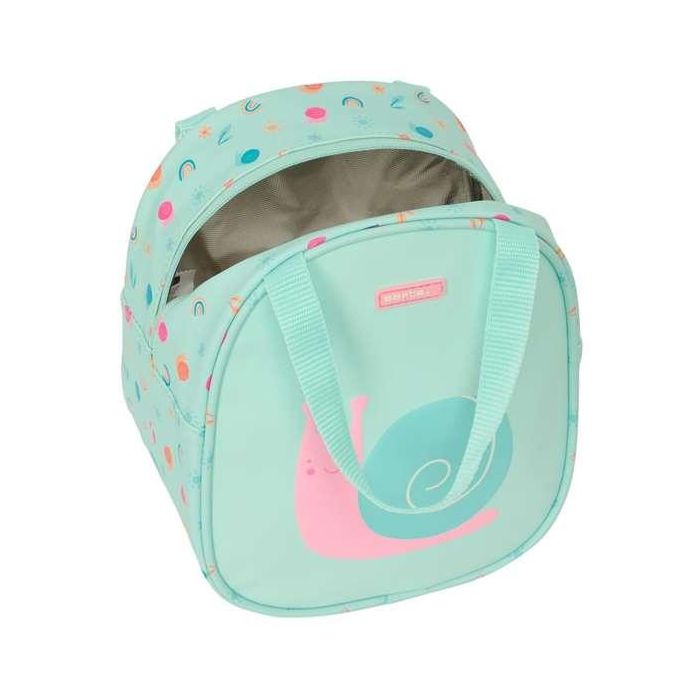 Portameriendas Térmico Safta Caracol Turquesa 19 x 22 x 14 cm 2 Portameriendas Térmico Safta Caracol Turquesa 19 x 22 x 14 cm 2