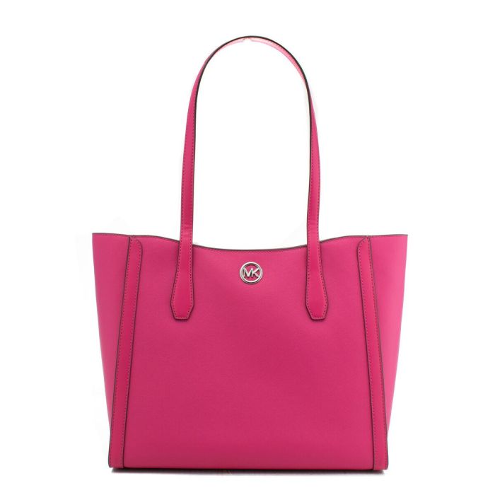 Bolso de Hombro Michael Kors Leida Rosa 34 x 29 x 12 cm 0 Bolso de Hombro Michael Kors Leida Rosa 34 x 29 x 12 cm 0