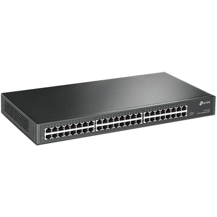 TP-Link Switch 48 Puertos Gigabit Ethernet No Administrado TL-SG1048 Montaje Rack 1U 1 TP-Link Switch 48 Puertos Gigabit Ethernet No Administrado TL-SG1048 Montaje Rack 1U 1