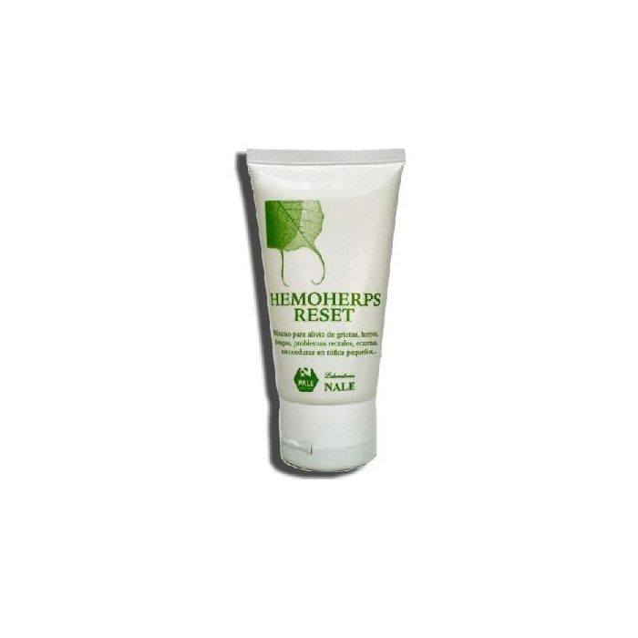 NALE Hemoherps Reset Crema 50ml para Herpes, Fisuras, Escoceduras, Regeneradora y Cicatrizante