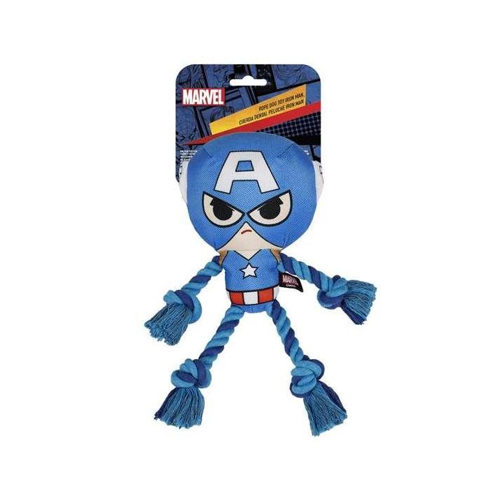 Cerdá Cuerda dental para perro Capitán América Avengers 13x10x20 cm azul 7 Cerdá Cuerda dental para perro Capitán América Avengers 13x10x20 cm azul 7