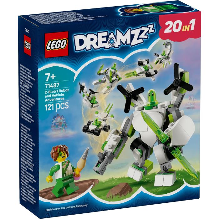 LEGO 71487 DREAMZzz Aventuras de Z-Blob: Robots y Vehículos Transformables, Set de Construcción y Juego de Rol 20 en 1 8 LEGO 71487 DREAMZzz Aventuras de Z-Blob: Robots y Vehículos Transformables, Set de Construcción y Juego de Rol 20 en 1 8