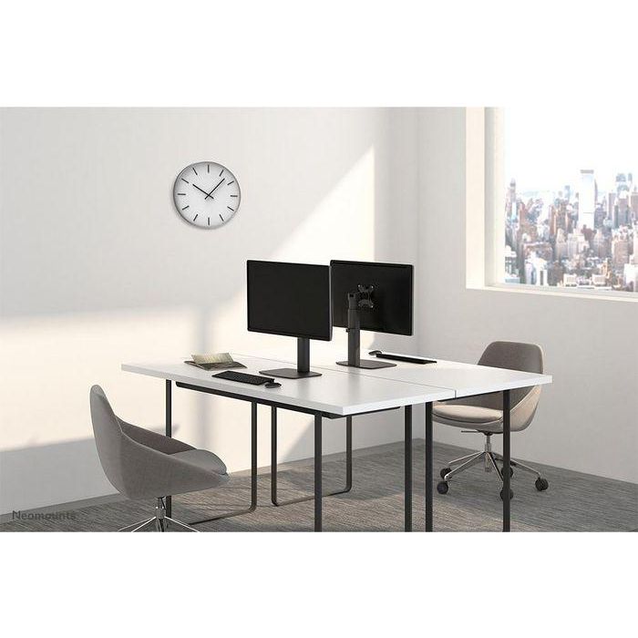 Neomounts Stylish Tilt/Turn/Rotate Desk Stand For 10-32" Monitor Screen, Height Adjustable - Black 15 Neomounts Stylish Tilt/Turn/Rotate Desk Stand For 10-32" Monitor Screen, Height Adjustable - Black 15