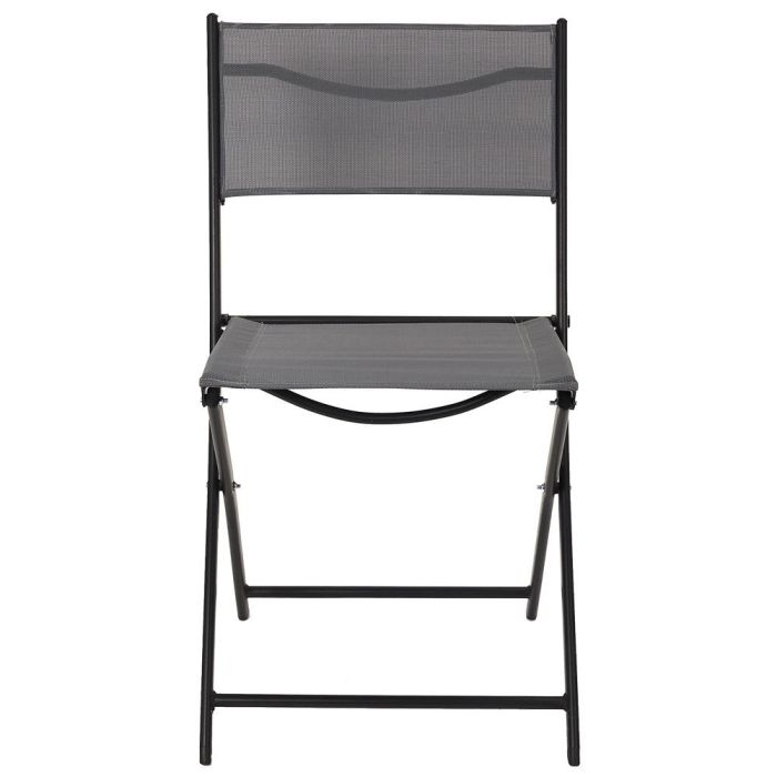 Silla Plegable Elba Gris Home Deco Factory 3