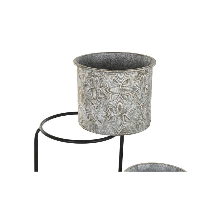Macetero Urban DKD Home Decor Gris 25 x 81 x 82 cm 2 Macetero Urban DKD Home Decor Gris 25 x 81 x 82 cm 2