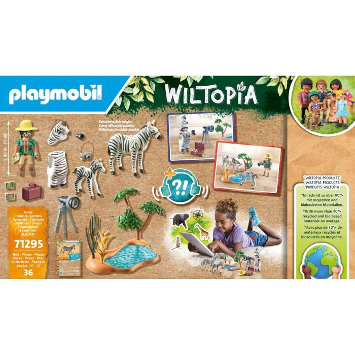 Playmobil Wiltopia - Fotógrafo de Animales Juguete Educativo para Niños 11 Playmobil Wiltopia - Fotógrafo de Animales Juguete Educativo para Niños 11