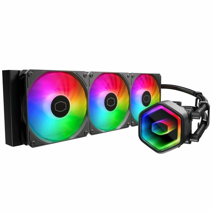 Cooler Master MasterLiquid 360 Core II ARGB Kit de Refrigeración Líquida 360mm para CPU Intel/AMD (LGA 1700, AM5) 6 Cooler Master MasterLiquid 360 Core II ARGB Kit de Refrigeración Líquida 360mm para CPU Intel/AMD (LGA 1700, AM5) 6