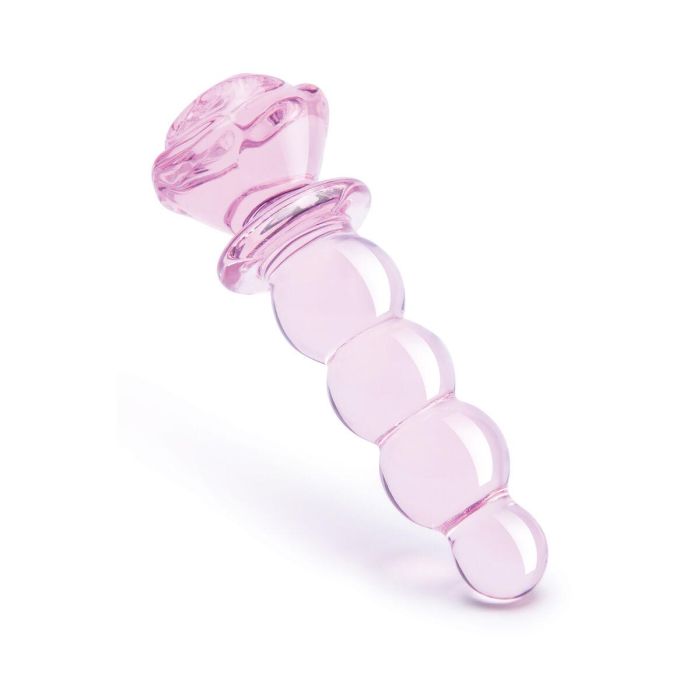 Plug Anal Dream Toys Glaze Glass Rosa 1 Plug Anal Dream Toys Glaze Glass Rosa 1