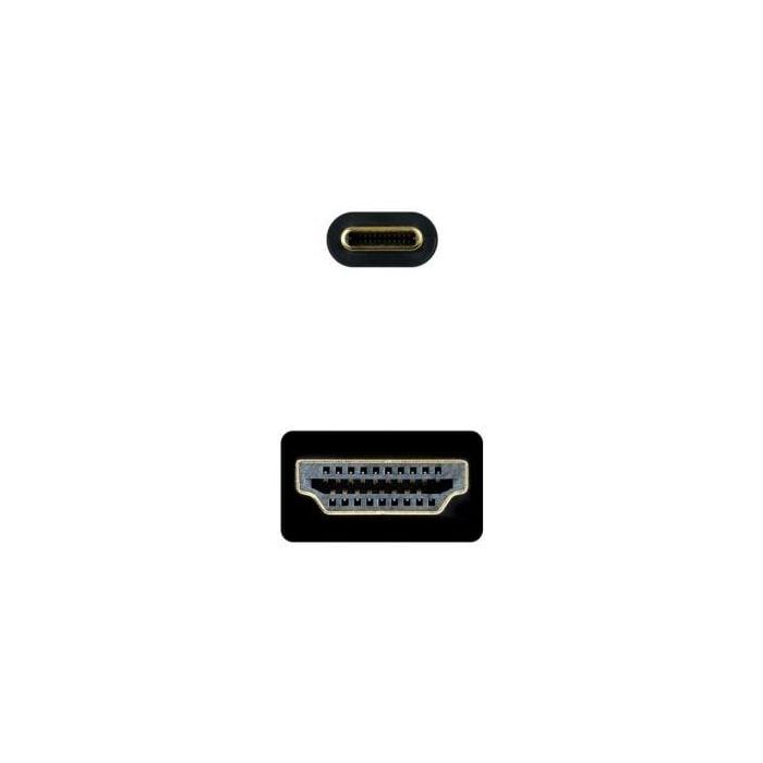 Cable Conversor Nanocable 10.15.5132/ USB Tipo-C Macho - HDMI Macho/ 1.8m/ Negro 2 Cable Conversor Nanocable 10.15.5132/ USB Tipo-C Macho - HDMI Macho/ 1.8m/ Negro 2