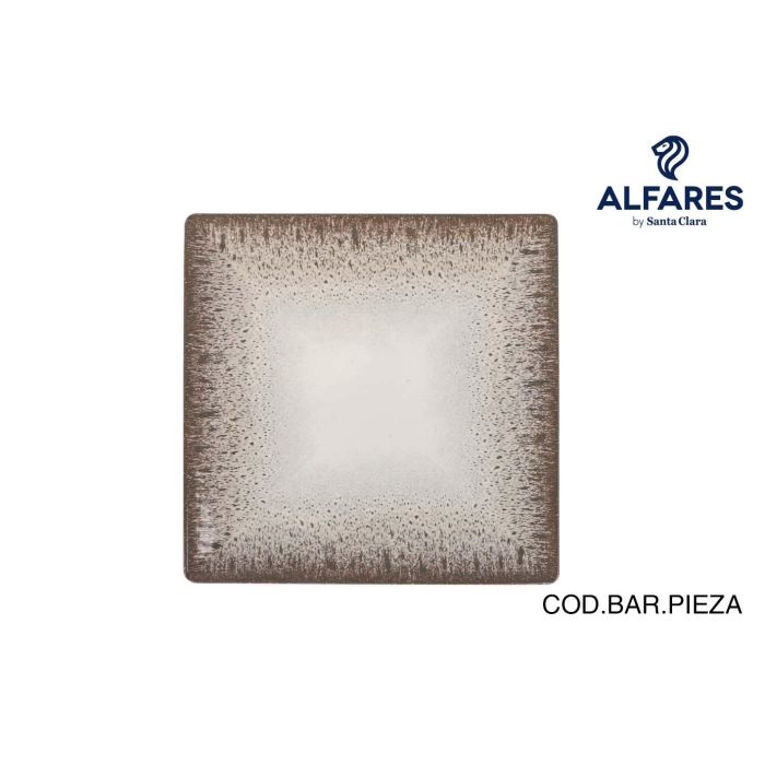 Inde Plato Postre 18x18 cm Arena Elite Brillo - Colección Arena (12 Unidades) Inde Plato Postre 18x18 cm Arena Elite Brillo - Colección Arena (12 Unidades)