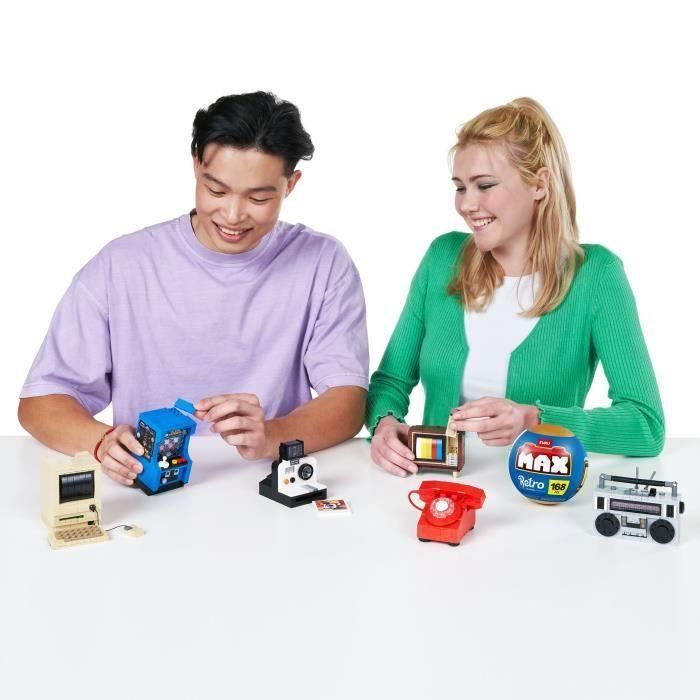 Juego de construcción - ZURU - Retro - 221 piezas - 6 diseños - Ambiente nostálgico 3 Juego de construcción - ZURU - Retro - 221 piezas - 6 diseños - Ambiente nostálgico 3
