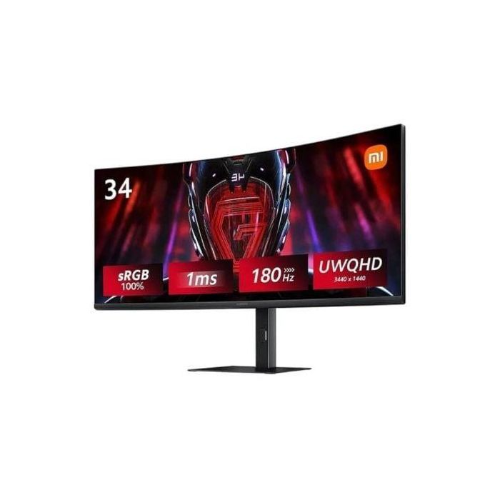 Xiaomi ELA5454EU Monitor Gaming Curvo G34Wqi 34" WQHD IPS 1ms 180Hz RGB FreeSync