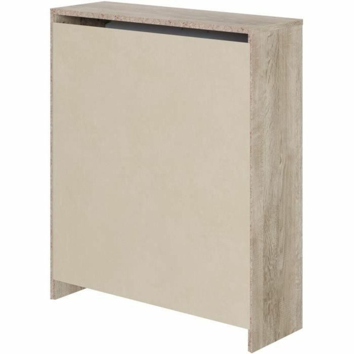 Mueble Zapatos 2 Puertas Roble-Blanco 1