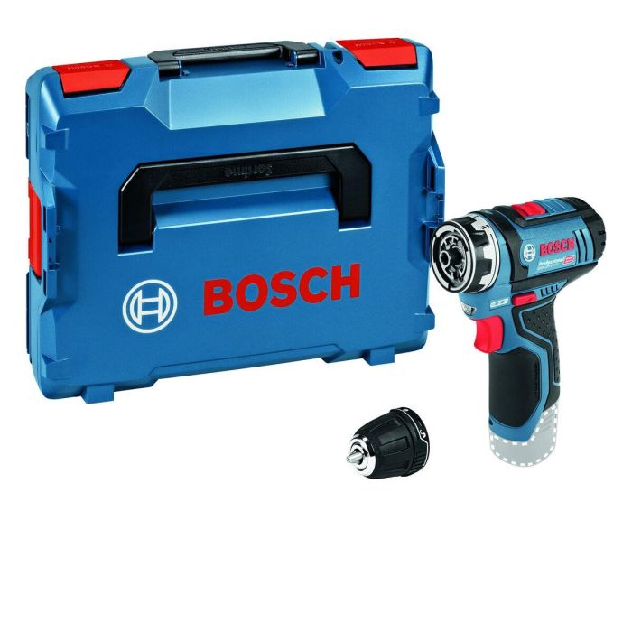 Bosch Professional 06019F6002 Taladro Inalámbrico GSR 12V-15FC (sin batería o cargador) Caja L-Boxx 8