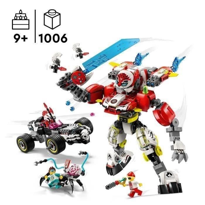 LEGO DREAMZzz 71497 Robot Tigre de Cooper y Corredor de Zero - Juguete de Construcción 3 en 1 1 LEGO DREAMZzz 71497 Robot Tigre de Cooper y Corredor de Zero - Juguete de Construcción 3 en 1 1