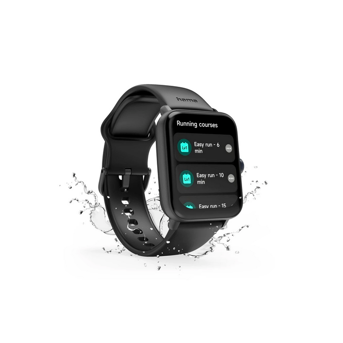 Smartwatch Hama 00178619 6010 Negro 5 Smartwatch Hama 00178619 6010 Negro 5