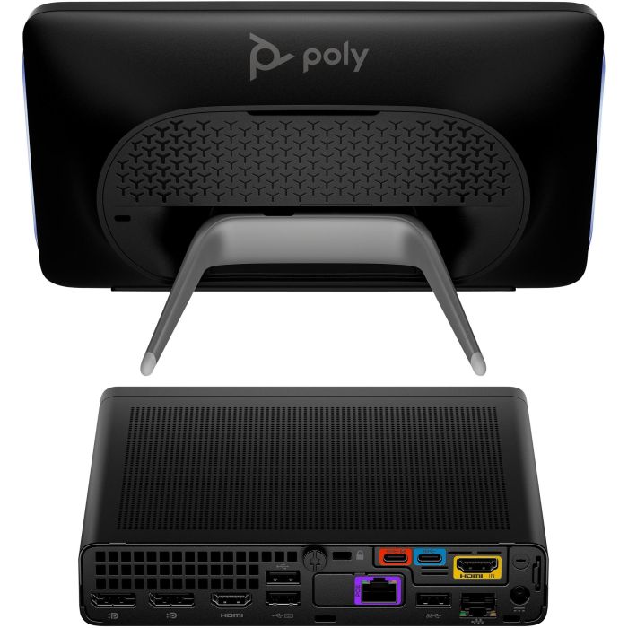 HP Poly Studio Base Kit G9 Plus para Microsoft Teams con HP Mini IP PC TC10, WXGA, Windows 11 IoT Enterprise, Negro, Terminal multimedia 1