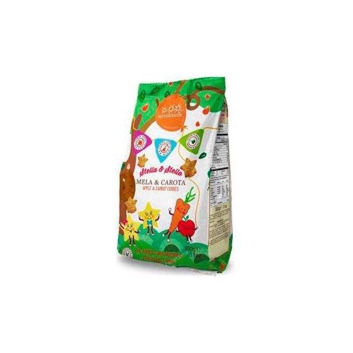 Stella Stello Galleta de Manzana y Zanahoria Bio 300g