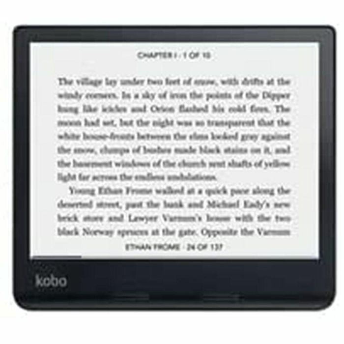 Kobo Lector electrónico Sage táctil 8" HD Comfortlight PRO 300 ppp Impermeable Bluetooth 32GB Negro 0 Kobo Lector electrónico Sage táctil 8" HD Comfortlight PRO 300 ppp Impermeable Bluetooth 32GB Negro 0