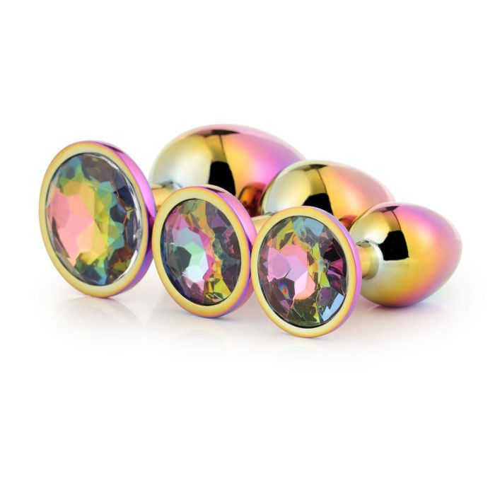 Plug Anal Dream Toys Gleaming Love Multicolor 4 Plug Anal Dream Toys Gleaming Love Multicolor 4