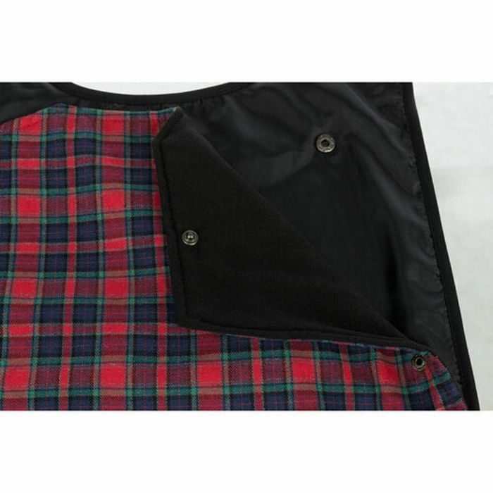 Abrigo para Perro Trixie Hermy Negro Rojo XS 1 Abrigo para Perro Trixie Hermy Negro Rojo XS 1