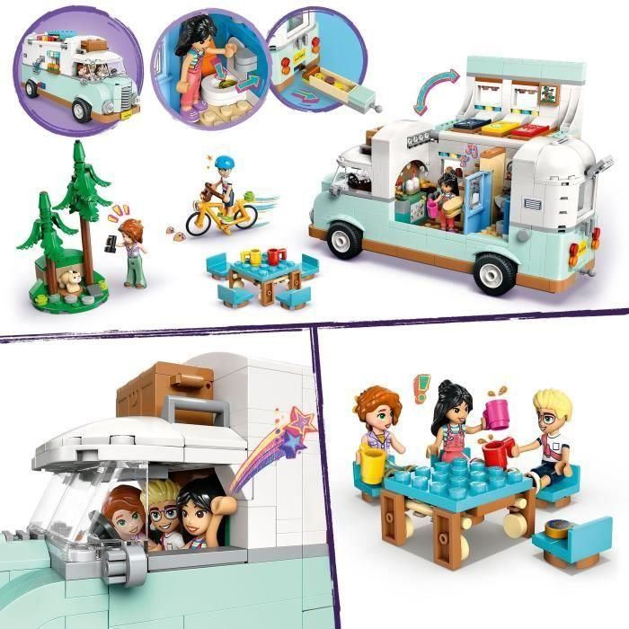 LEGO 42663 Friends Furgoneta Camper de la Amistad - Juguete de construcción para niñas 7+ años 2