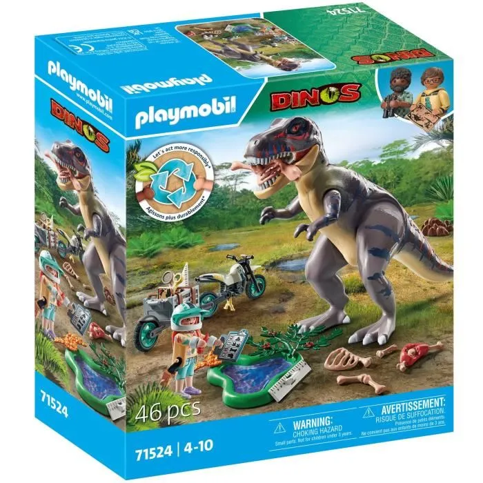 Playmobil T-Rex Y Rastreador 71524 Figura de Acción para Niños Playmobil T-Rex Y Rastreador 71524 Figura de Acción para Niños