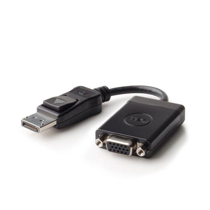 Dell DP2VGA Cable Adaptador DisplayPort a VGA Convertidor de Video Full HD 1920x1200 para Monitor Proyector HDTV DP 1.1a Dell DP2VGA Cable Adaptador DisplayPort a VGA Convertidor de Video Full HD 1920x1200 para Monitor Proyector HDTV DP 1.1a