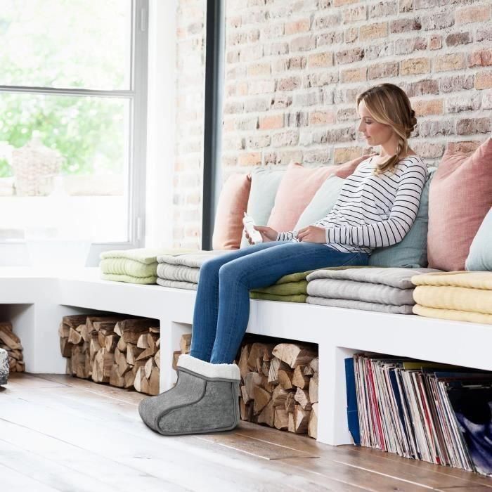 Medisana FW 150 Calentador de pies, 6 niveles de temperatura, temporizador, lavable, alivia 5 Medisana FW 150 Calentador de pies, 6 niveles de temperatura, temporizador, lavable, alivia 5