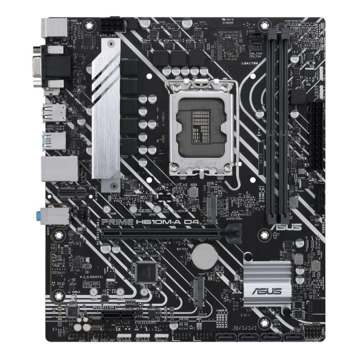 Asus 90MB19P0-M0EAYC Placa Base Prime H610M-A D4-CSM Socket 1700 Micro ATX Intel 12ª Gen DDR4 3200MHz Corporate Stable Model 35