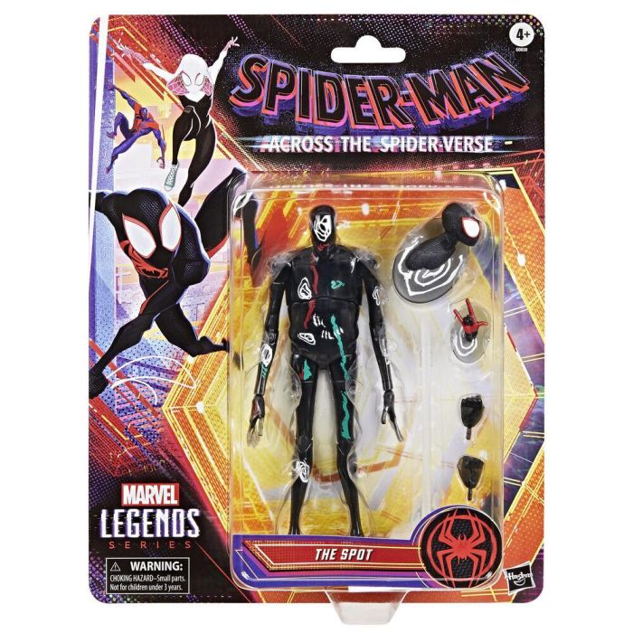 Hasbro Marvel Legends Series The Spot - Figura de Acción de 15 cm Inspirada en Spider-Man: Cruzando el Multiverso con 5 Accesorios 8 Hasbro Marvel Legends Series The Spot - Figura de Acción de 15 cm Inspirada en Spider-Man: Cruzando el Multiverso con 5 Accesorios 8