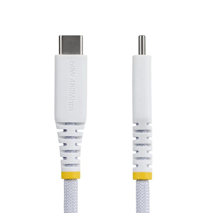 Cable USB Startech USB2CC3MNCBRWH Blanco 3 m 3
