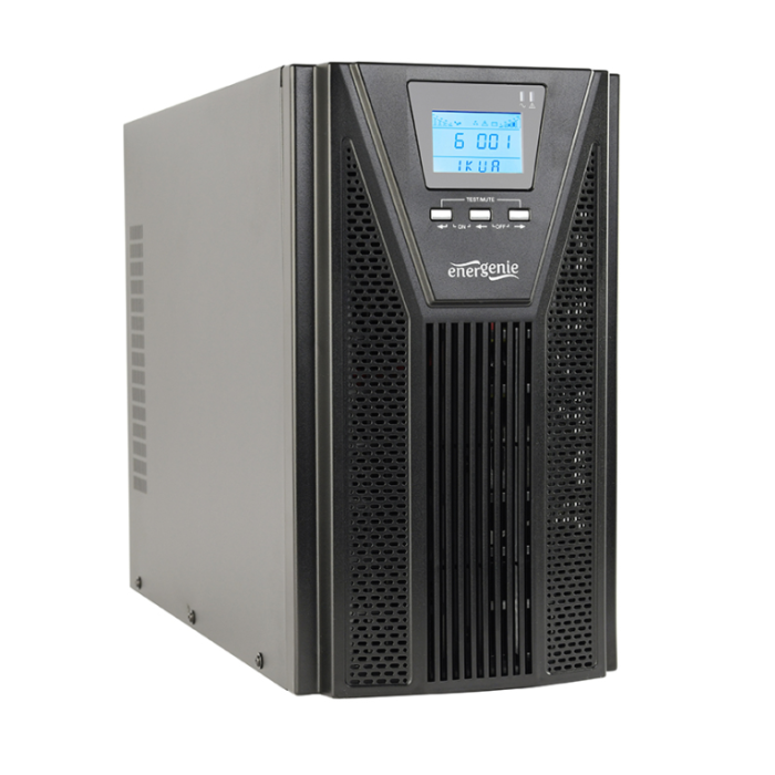 Gembird EG-UPSO-3000 sistema de alimentación ininterrumpida (UPS) Doble conversión (en línea) 3 kVA 2700 W 5 salidas AC Gembird EG-UPSO-3000 sistema de alimentación ininterrumpida (UPS) Doble conversión (en línea) 3 kVA 2700 W 5 salidas AC