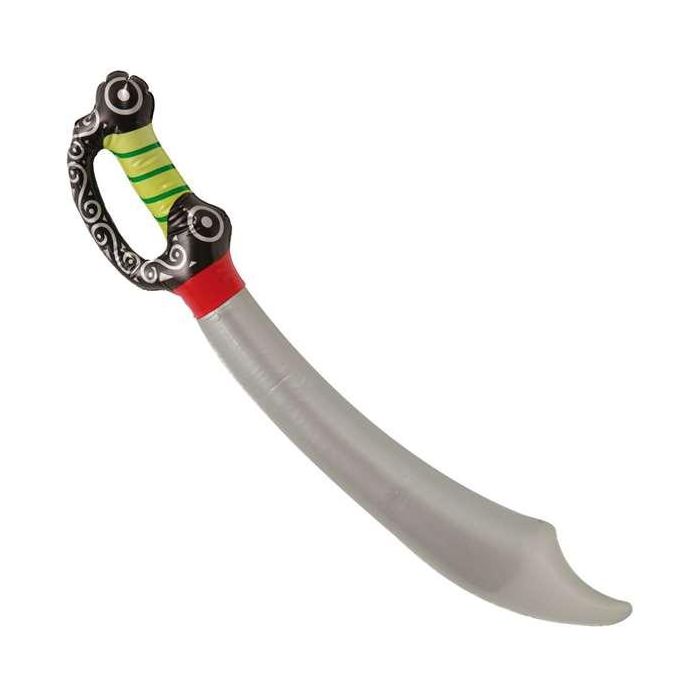 Espada pirata hinchable 70 cm Espada pirata hinchable 70 cm