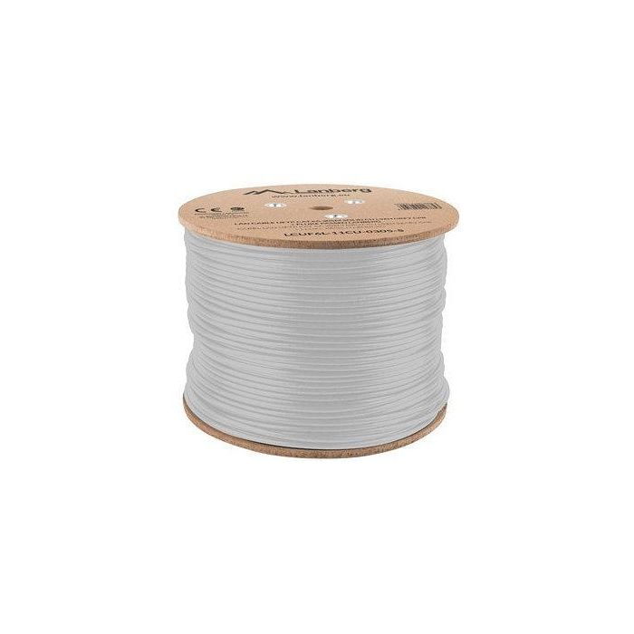 Lanberg LCUF6L-11CU-0305-S cable de red Gris 305 m Cat6a U/FTP (STP) Lanberg LCUF6L-11CU-0305-S cable de red Gris 305 m Cat6a U/FTP (STP)