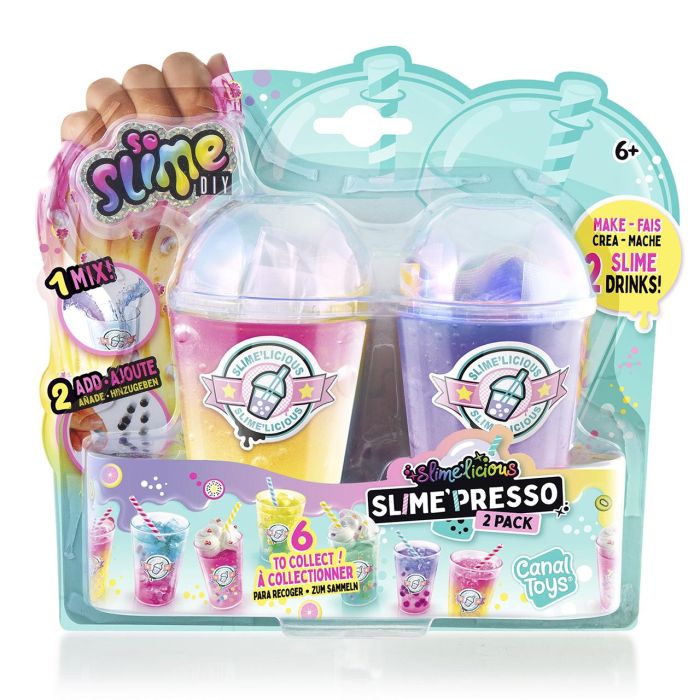 Pack 2 Slime' Presso Drinks Surtido Ssc253 Canal Toys 1 Pack 2 Slime' Presso Drinks Surtido Ssc253 Canal Toys 1