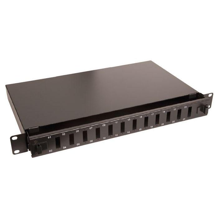 Lanview 12-Port Fibre patch panel for SC duplex/LC Quad connectors Fiber ODF Lanview 12-Port Fibre patch panel for SC duplex/LC Quad connectors Fiber ODF