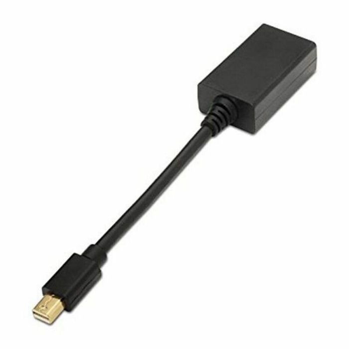 Nano Cable 10.16.0102 Mini DisplayPort Macho a HDMI Hembra Conversor 15cm Negro 1 Nano Cable 10.16.0102 Mini DisplayPort Macho a HDMI Hembra Conversor 15cm Negro 1