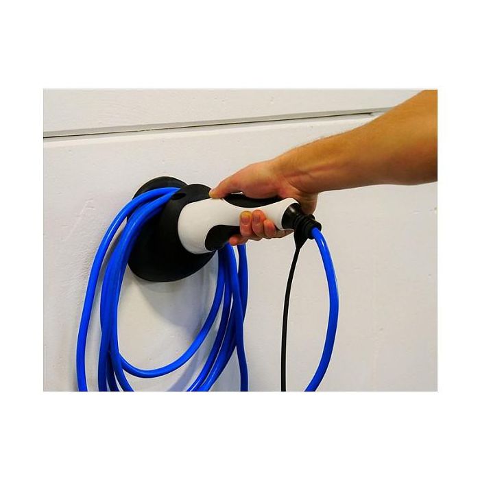 go-eCharger CH-002-08-01 Soporte para Cables de Carga Tipo 2 con Garaje para Conector (Negro) 2 go-eCharger CH-002-08-01 Soporte para Cables de Carga Tipo 2 con Garaje para Conector (Negro) 2