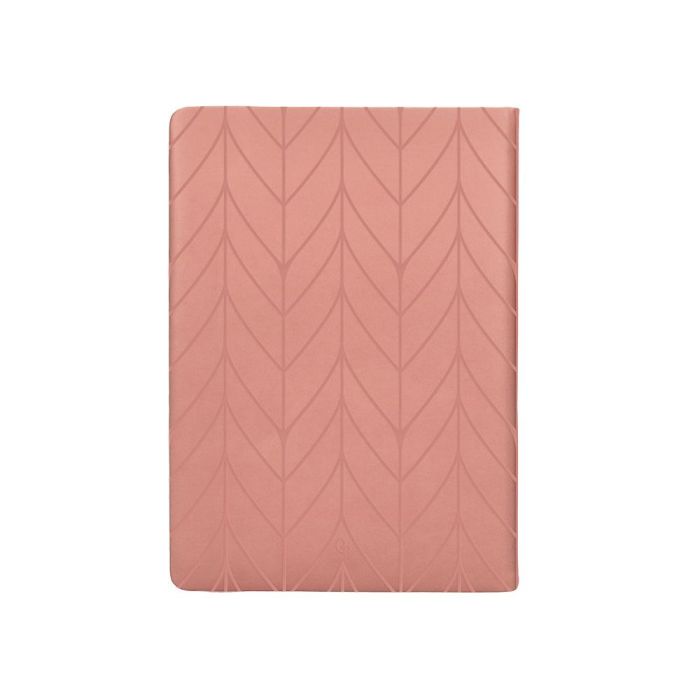 Agenda Encuadernada Liderpapel Lipsi A5 2025 Dia Pagina Color Rosa Melocoton Papel 70 gr 2