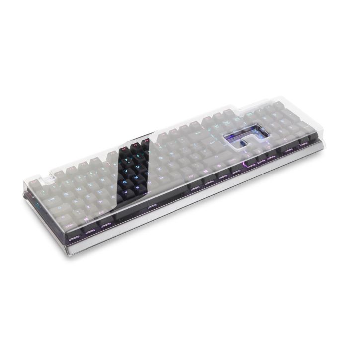 Decksaver Funda Protectora GE Steel Series Apex para Teclados Gaming, Policarbonato Resistente, Transparente