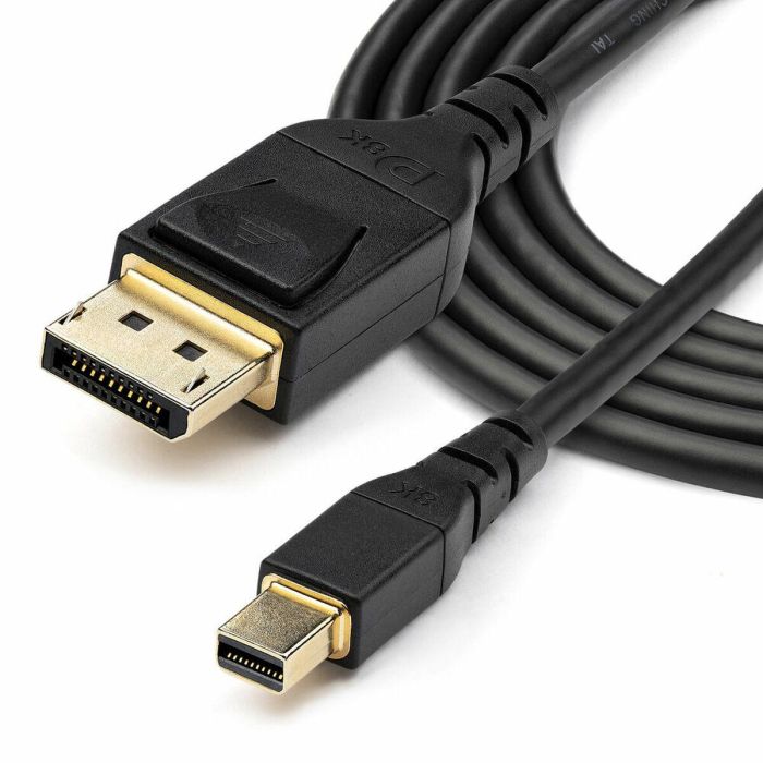 Cable DisplayPort Mini a DisplayPort Startech DP14MDPMM1MB Negro 1 m 3 Cable DisplayPort Mini a DisplayPort Startech DP14MDPMM1MB Negro 1 m 3