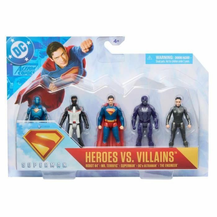 Spinmaster SPI6073655 Multipack Figuras 8 cm Superman La Película