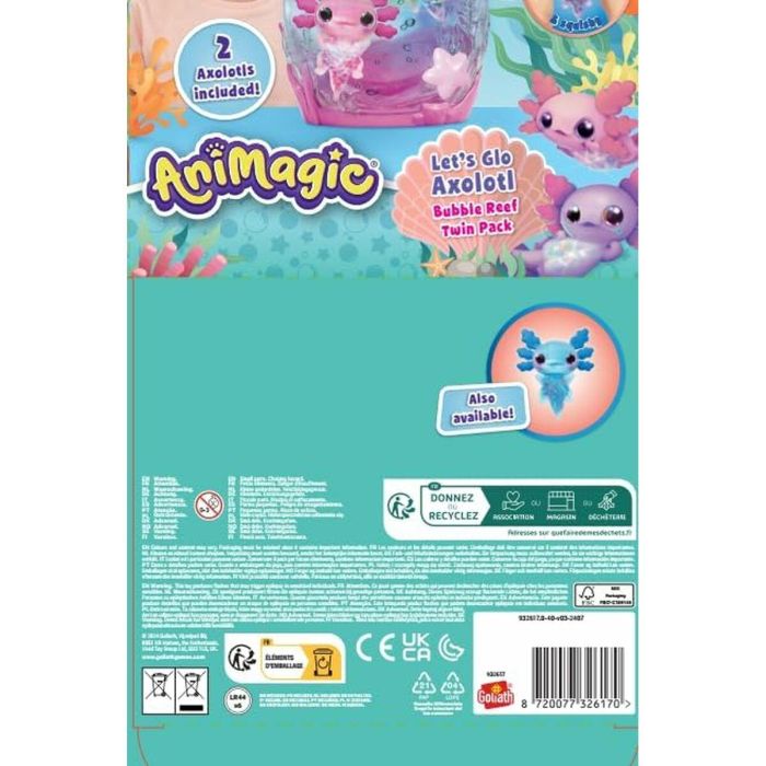 Goliath Pack Doble Ajolote Acuario Burbujas Rosa/Morado GOL8720077326170 Juguete Infantil a Partir de 4 Años 6 Goliath Pack Doble Ajolote Acuario Burbujas Rosa/Morado GOL8720077326170 Juguete Infantil a Partir de 4 Años 6