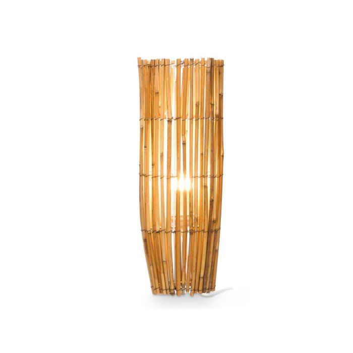 Lámpara Caña Redonda Pequeña Giftdecor 18.5x53x18.5 cm Bambú Natural (4 Unidades) 2 Lámpara Caña Redonda Pequeña Giftdecor 18.5x53x18.5 cm Bambú Natural (4 Unidades) 2