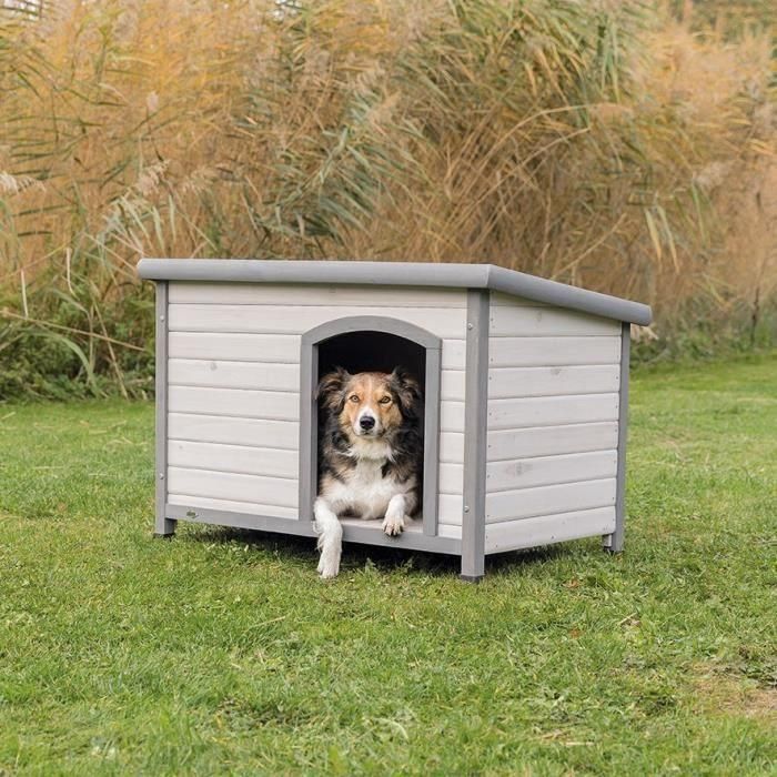 TRIXIE - Natura - Caseta para perros Talla M 104×72×68 cm. Techo plano clásico 2 TRIXIE - Natura - Caseta para perros Talla M 104×72×68 cm. Techo plano clásico 2