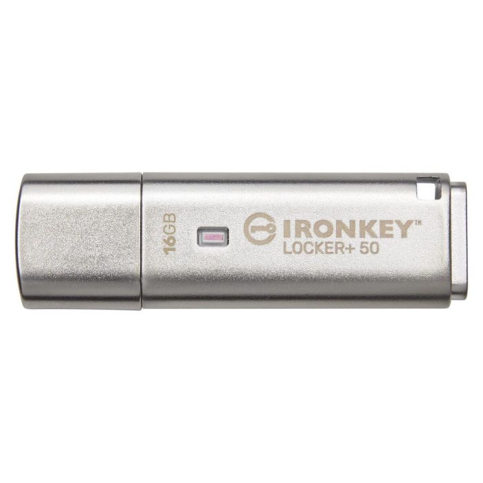 Memoria USB Kingston IKLP50/16GB Gris 16 GB 2