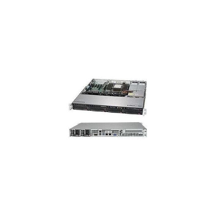 1HE SUPERMICRO CSE813MFTQC-R407CB