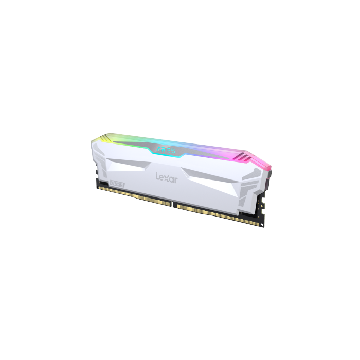 Lexar Memoria Ares Ddr5 32Gb (2X16Gb) 6400 Cl32 1.4V Heatsink Rgb Dual Pack White LD5EU016G-R6400GDWA 1 Lexar Memoria Ares Ddr5 32Gb (2X16Gb) 6400 Cl32 1.4V Heatsink Rgb Dual Pack White LD5EU016G-R6400GDWA 1